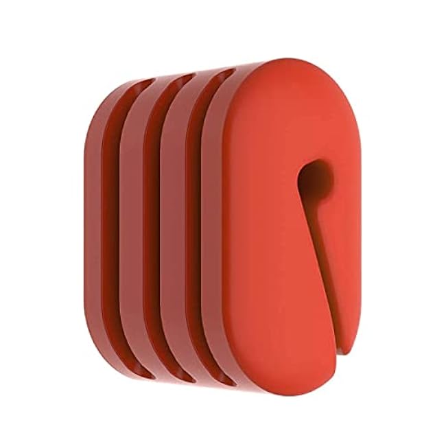 Universal Slicon Pot Clip/Cup Clip for Temperature Probe of Deep Fryer,Candy Pot, Probe Organizer (Pack of 2)