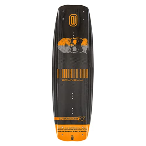 Foto von Brunelli Carbon Wakeboard Set 138 cm mit Jobe Maze Wakeboardbindung