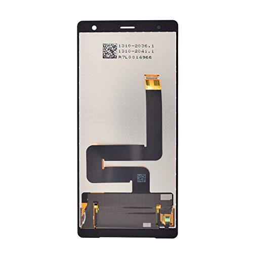 Image of LCD Screen Display with Digitizer Touch Panel Without Bezel Frame Compatible with Sony Xperia XZ2 H8216 H8266(White)