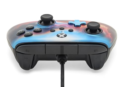 PowerA Advantage Manette Filaire pour Xbox Series X|S, Manette de Jeu, Manette de Jeu vidéo Filaire, Manette Gaming, USB-C, Fonctionne avec Xbox One, sous Licence Officielle - Epoch Anomaly