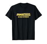 Funny Fake Taxi Driver Shirt