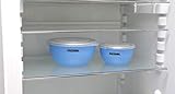 Kerbl Pet Edelstahlnapf Set mit Deckel blau, 550ml/900ml/1200ml