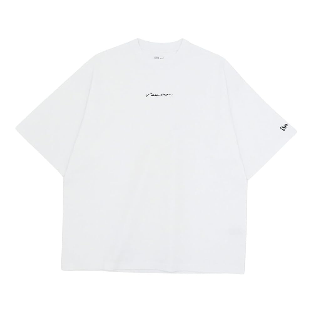Amazon | [ニューエラ] 半袖Tシャツ オーバーサイズ 手書き風