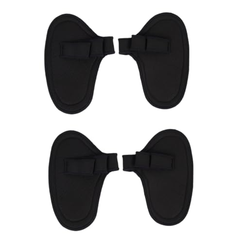 Yardwe 2pairs Portable Exercise Palm Pads Hand Grip Pads Comfortable Wrist Wraps for Lifting Strengthener