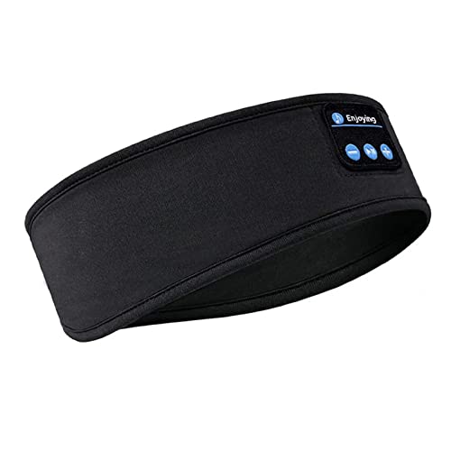 Drahtlose Sportkopfhörer,Bluetooth 5.2 Kopfhörer Stirnband Schlafkopfhörer,Ultradünnen HD Stereo Lautsprecher für Sport,Schlafen,Reisen,Meditation,Entspannen