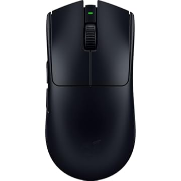 Razer Mouse para jogos Viper V3 Pro Wireless Esports: simétrico - 54 g leve - sondagem 8K - Sensor óptico DPI 35K - Interruptores óticos Gen3-8 botões programáveis - Bateria de 95 horas - Preto