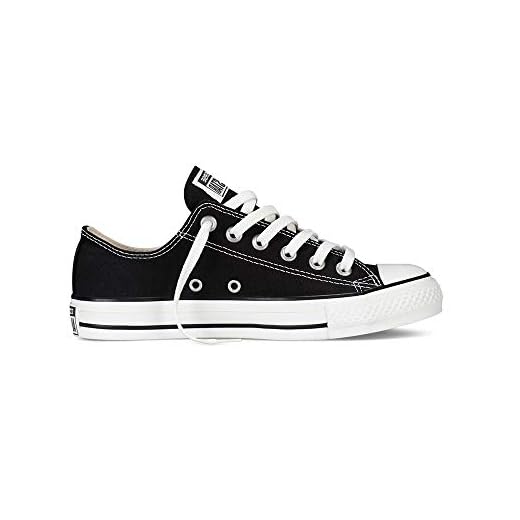 Converse - Zapatillas Chuck Taylor All Star Classic Low Top - 6.5, Negro