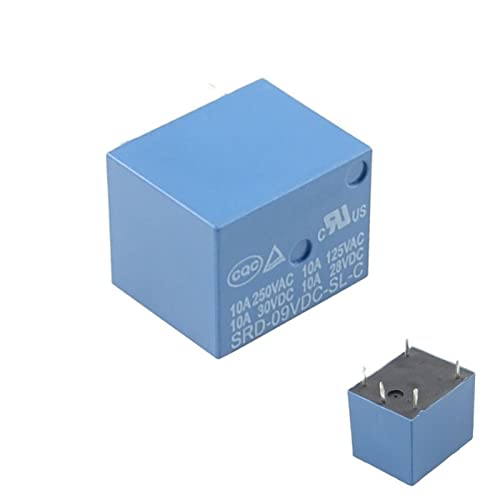 Relé PCB para reparar electrodomésticos y activar módulos electromecánicos con alimentación de 9V 5