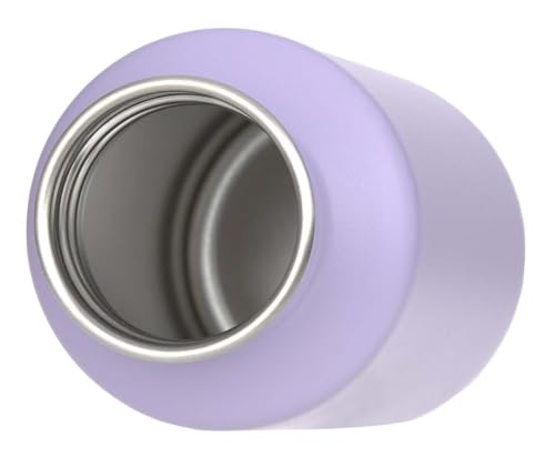 LÄSSIG Trinkflasche Edelstahlflasche BPA-frei 500ml Kinder Kita Kindergarten auslaufsicher mit Sporttrinkverschluss/Bottle Stainless Steel Little Gang Heart lilac 4
