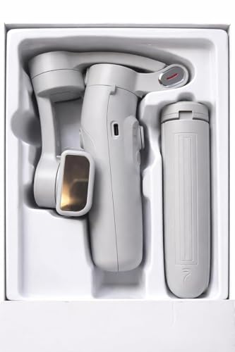 Image of MAFAI M1 Smartphone Gimbal Stabilizer for Android & iOS | 3-Axis Anti-Shake Handheld Gimbal with Bluetooth Control | Foldable Portable Gimbal for Reels, Vlogging & YouTube