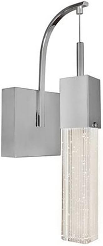 ET2 Fizz III-7.5W 1 LED Wall Sconce in Mediterranean Style-4.75 Inches Wide by 14.5 inches high-Bronze Finish