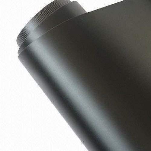 Image of Elton Black Matte Adhesive Decorative Vinyl Shelf Liner Decorative Self Adhesive Vinyl Sheet for Table top,Furniture, Almirah and Other DIY, Renovation Projects 24 X 144 Inches