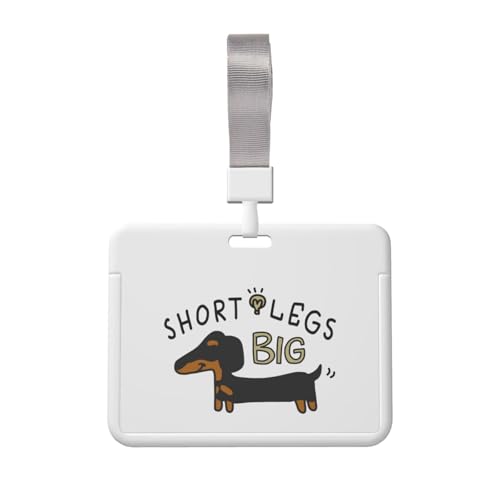 名札ケース ダックスフンド 犬 IDカードホルダー IDカードケース 吊り下げ名札 ネームホルダー パスケース 名刺ホルダー バッジホルダー 定期入れ 名刺入れ 社員証ケース 学生証 旅行用品 スキミング防止 男女兼用 贈り物