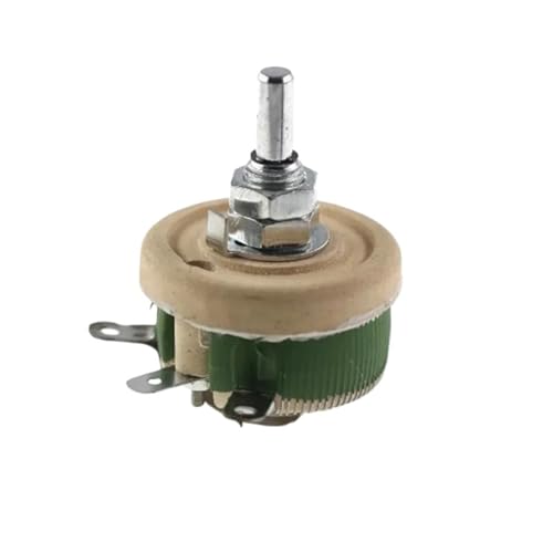 Reóstato ajustable de 50W y resistencia cerámica bobunada de 2R para control de corriente 2