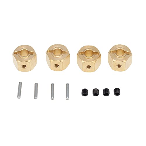 Baalaa �^���イ 12mm�Z�p�z�C�[���n�u�g���A�_�v�^�[ Axial SCX10 III CC01 WRAITH RR10 RedGEN8 1/10 RC�N���[���[�J�[�p 8Mm