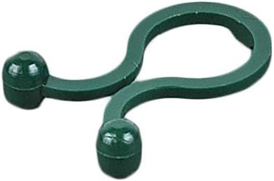 Novelty Lights Tree Christmas Light Clip, Green, 100 Pack, Twist Design