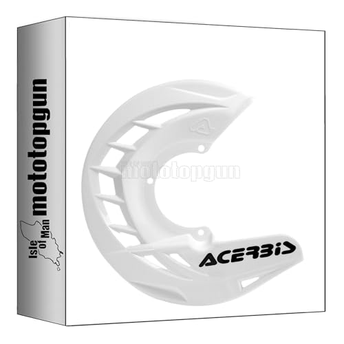 Acerbis 0016057.030 protège disque x-brake blanc pour fantic xe 300