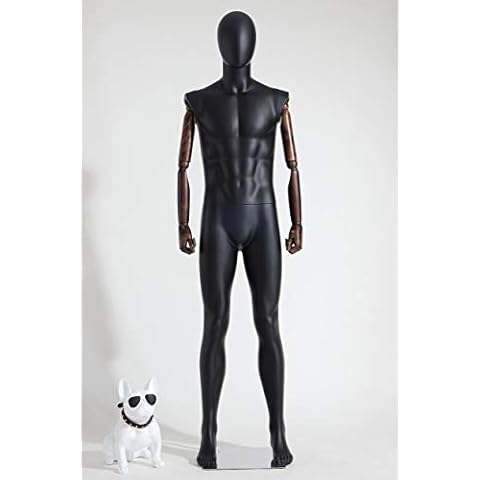 TonHan HX-M11-8MJ Abstract Beautiful Mannequin Black Gloss Cover