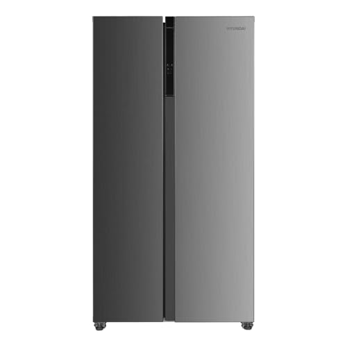 Hyundai Frigorífico Americano Inox, 2 Puertas. HA18900ENFX, Capacidad 442 Litros, No Frost, Multi Air Flow, Bajo Nivel Sonoro, Clasificación...
