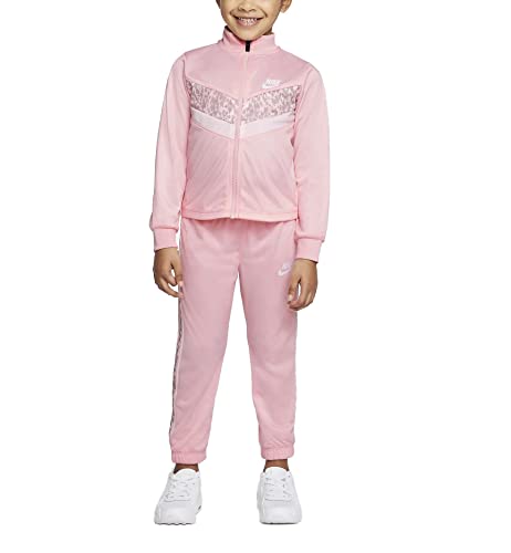 Nike Toddler Girl Therma Full Zip Tricot Jacket And Pants 2 Piece Set (E_P(16I502-AB6)/W, 2T)