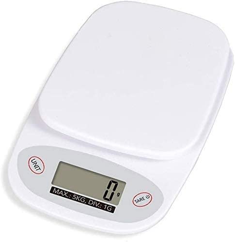 Electronic Scales 5kg/1g Digital Kitchen Scale High Precision Jewelry LCD Display for Gold Home Lab Baking