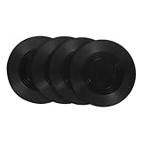 VALICLUD 4 Stück Teiliges Untersetzer im Retro Schallplatten Design rutschfeste Kratzfeste...
