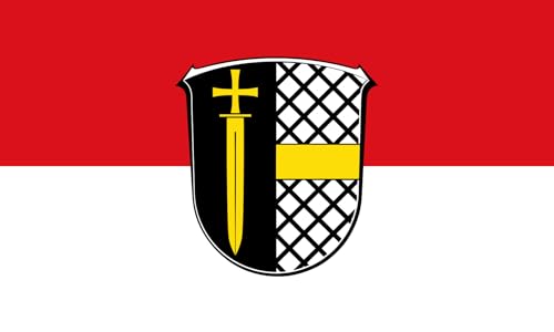 Drapeau Bromskirchen résistant aux intempéries grand format pour mât public