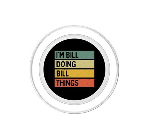 PopGrip pour MagSafe Bill Doing Bill Things - Support de téléphone personnalisé - 2
