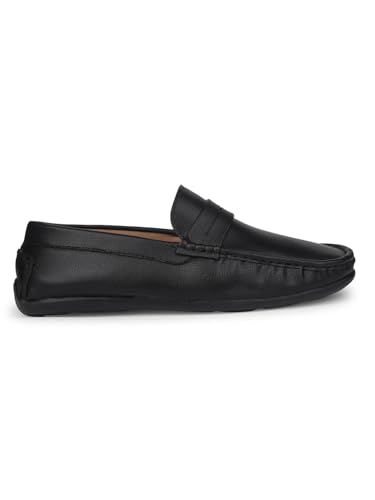 Image of Bata Men's Loafers | Stylish & Comfortable Slip-On Shoes for Casual, Office & Everyday Wear | Versatile, Durable & Fashionable Footwear