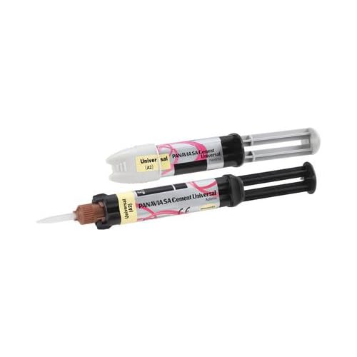 Kuraray 4214EU Panavia SA Cement Universal, Translucent Automix Syringe 4.6mL for Dental Restorations