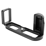 Kompatibel mit Fujifilm X100V/X100F – Metall-L-Winkel-Handgriff, rutschfeste Schnellwechsel-Kamerahalterung(for X100F)