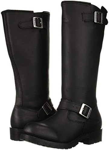 RIDETECS Mens 16in Heavy Duty Grain Oiled Leather Motorcycle Riding Boots Review | Image 6