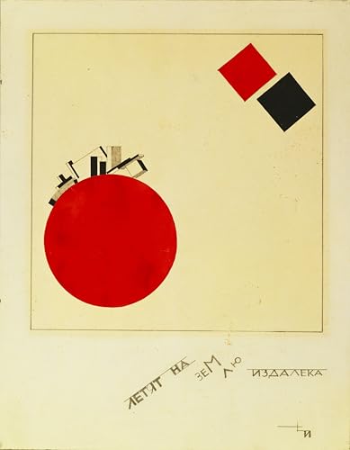 Toile El Lissitzky un conte suprématiste en six constructions décoration murale 76x101cm