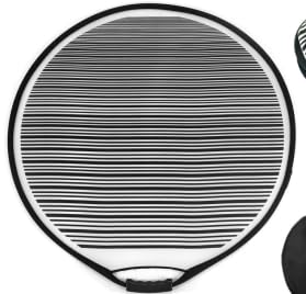 Byfoyif Car Dent Reflector, Panel Reflector de Joroba 81,5 cm, Herramienta de Desabolladura para Carrocería de Coche, Reflector de Coche Flexible Plegable, Herramienta de Reparación Rayas en