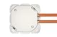 DIGITUS Anschlussdose Cat-6A - 2 Port RJ45 - Unterputz Netzwerk-Dose - 28mm Einbautiefe - Designfähig - Reinweiß