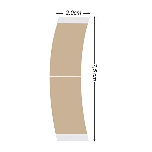 Image of Natural Hold Tape Contour Shape C Double Side Adhesive 36-pcs.