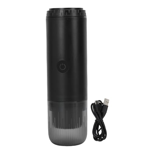 CHEOTIME Portable Electric Coffee Machine, de Viaje de calefacción inalámbrica, portátil de 19 Bares de presión para Viajes al Aire Libre.