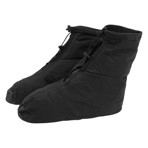 Funda para zapatos de lluvia negra L antideslizante para ciclismo y senderismo