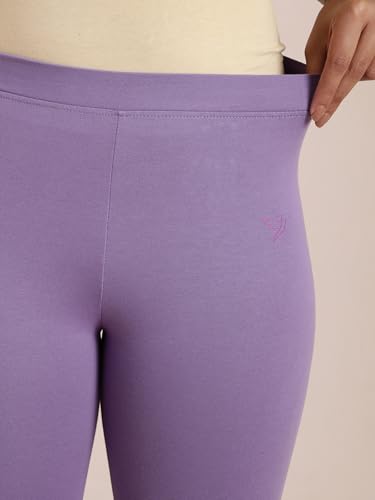 Image of TWIN BIRDS Tailored Cut and Classic Fit Super Stretchable Elastane Fabric Churidar Leggings for Women