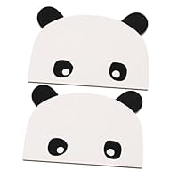 Amosfun 1 Set Panda Hook Key Child Handbag Basswood