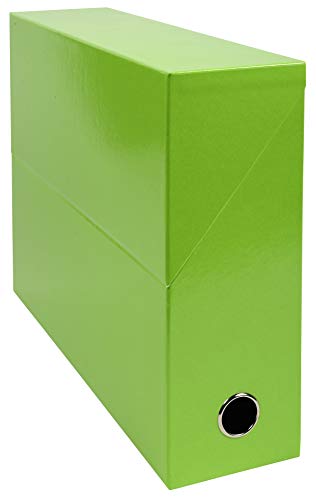EXACOMPTA Bte transfert Dos 90mm IDERAMA Vert anis