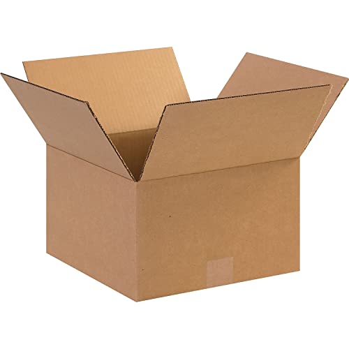 Image of The Packaging Wholesalers 12 x 12 x 7 Inches Shipping Boxes, 25-Count (BS121207)