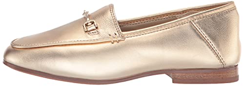 Sam Edelman Girls Loraine Mini Loafer, Gold Leaf, 11 Big Kid
