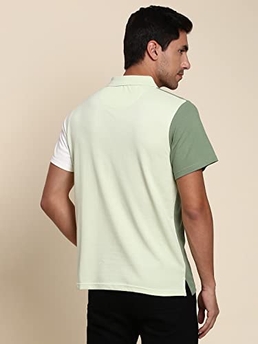 Image of Dennis Lingo Men's Slim Fit Olive Polo T-Shirt