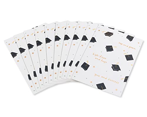 Cartes de remise de diplôme American Greetings en anglais le lot de 10 pièces souvenir