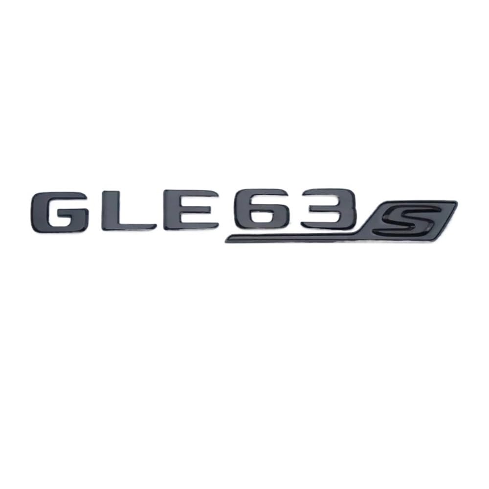 Accesorios de letras para maletero Mercedes GLE63 AMG W166 W167 emblema logo pegatinas