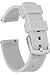 GadgetWraps 20mm Gizmo Watch Silicone Watch Band Strap with Quick Release Pins - Compatible with Gizmo Watch, Amazfit, Samsung, Pebble - 20mm Quick Release Watch Band (Fog, 20mm)