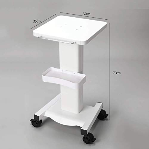 Carrito portátil con ruedas y bandeja para salón de belleza miniatura 2