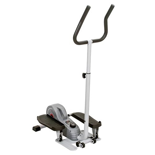 SUNNY HEALTH & FITNESS Máquina elíptica portátil magnética de pie con Manillar Opcional SUNNY HEALTH & FITNESS Máquina elíptica portátil magnética de pie con Manillar Opcional