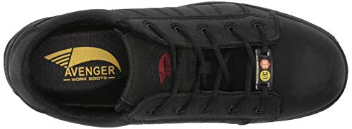 Tênis de trabalho masculino Oxford da Avenger 7232 com bico de aço